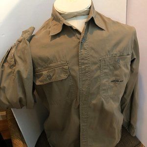 Calvin Klein Khaki Casual Shirt  XL